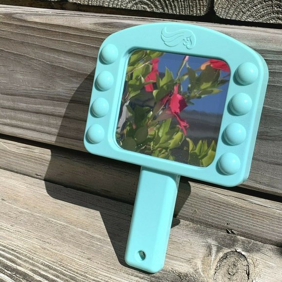 Vintage Playskool Vanity Beauty Salon Mirror Handheld Replacement Mint Grn 1995 - Picture 1 of 5